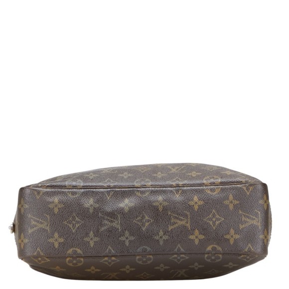 LOUIS VUITTON Authentic Brown Monogram Clutch Bag - Picture 3 of 11